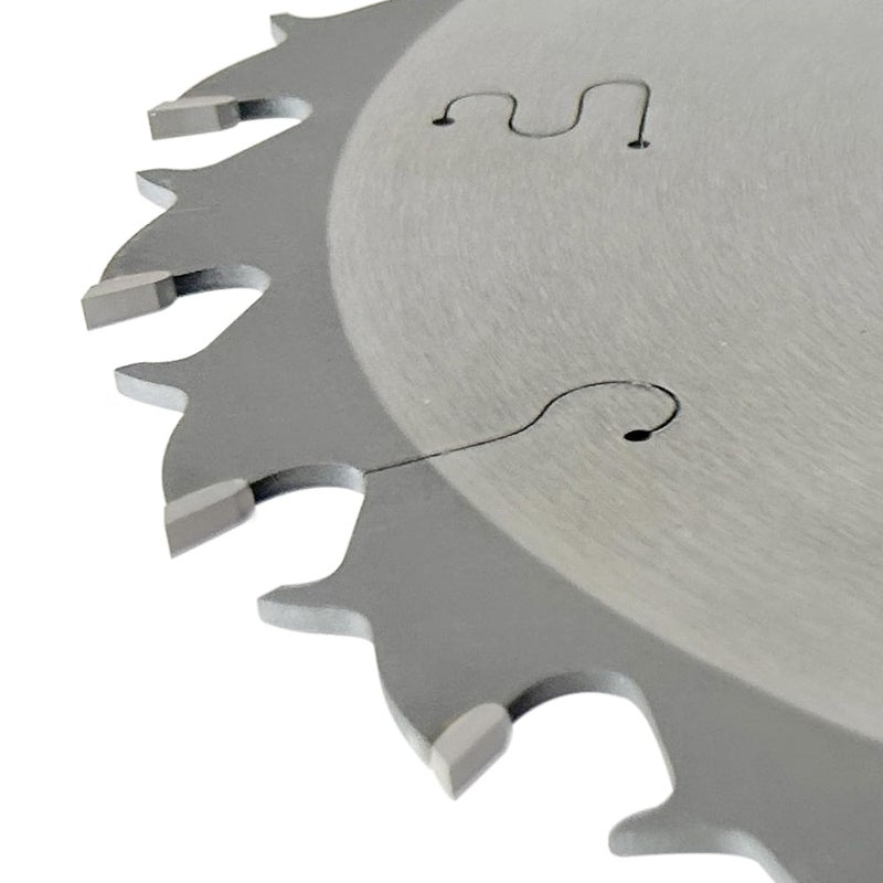 FOXBC 10-Inch Thin Kerf Ripping Table Saw Blade for Wood Cutting, 24-Tooth FTG, 5/8-Inch Arbor - Image 5